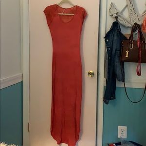 Free People Coral Maxi